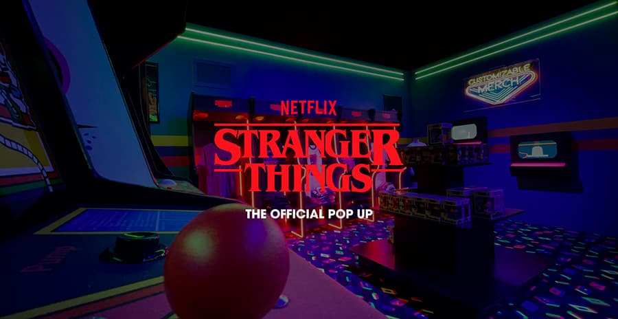 Stranger Things: Il pop up ufficiale